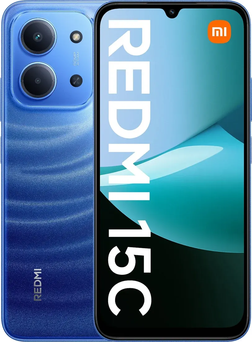 Смартфон Xiaomi Redmi 15C 6GB/128GB (синий, с NFC)