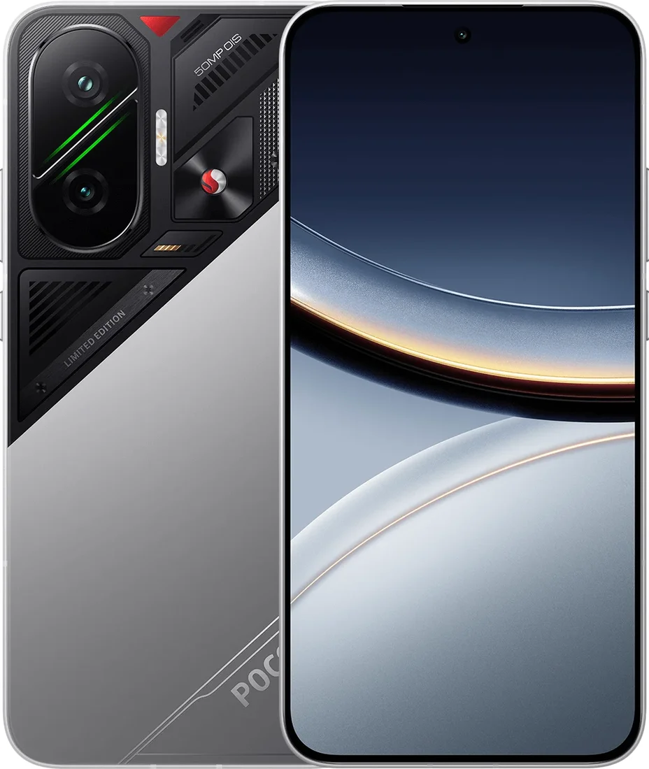 Смартфон POCO F7 12GB/512GB (серебристый)