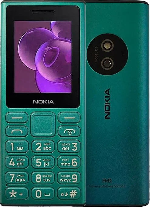 Мобильный телефон Nokia 125 Dual Sim / TA-1655 (зеленый)