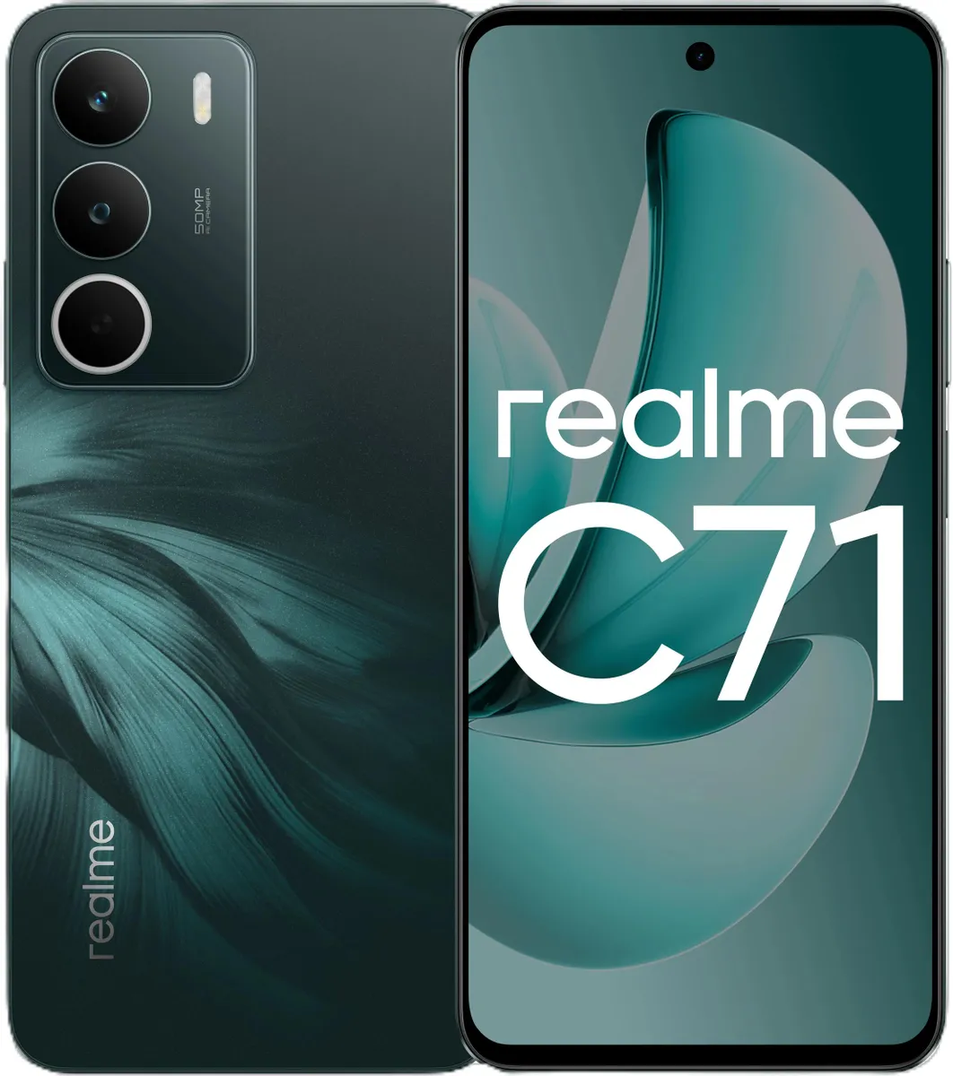 Смартфон Realme C71 6GB/128GB (зеленый)