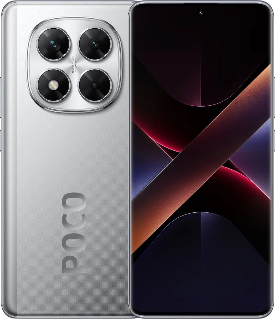 Смартфон POCO X7 8GB/256GB (серебристый)
