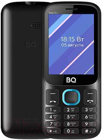 Мобильный телефон BQ Step XL+ BQ-2820 (черный/синий)