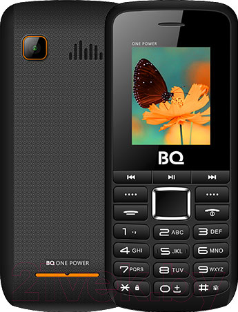 Мобильный телефон BQ One Power BQ-1846 (черный/оранжевый)
