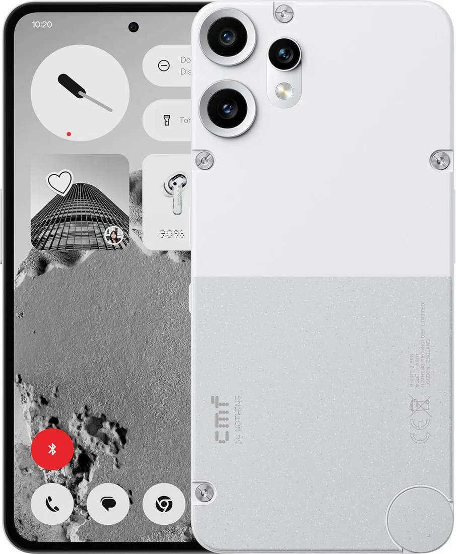 Смартфон CMF Phone 2 Pro by Nothing 8GB/128GB (белый)