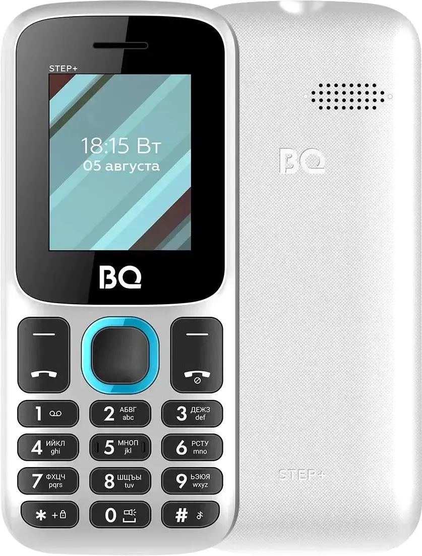 Мобильный телефон BQ Step+ BQ-1848 (белый/синий)