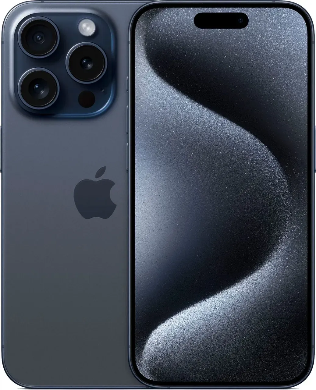 Смартфон восстановленный Apple iPhone 15 Pro 256Gb Rostock грейд А (синий)