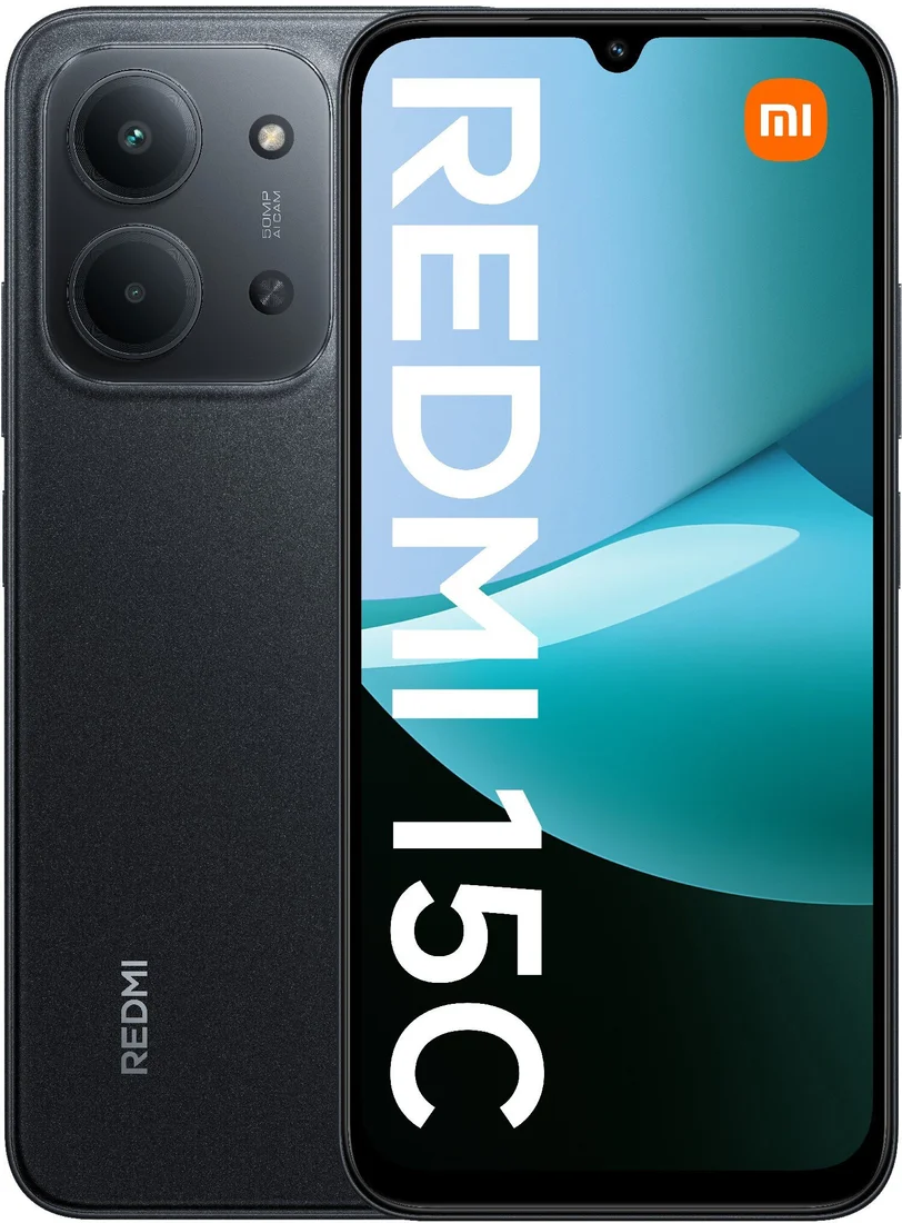 Смартфон Xiaomi Redmi 15C 4GB/128GB ( черный, с NFC)