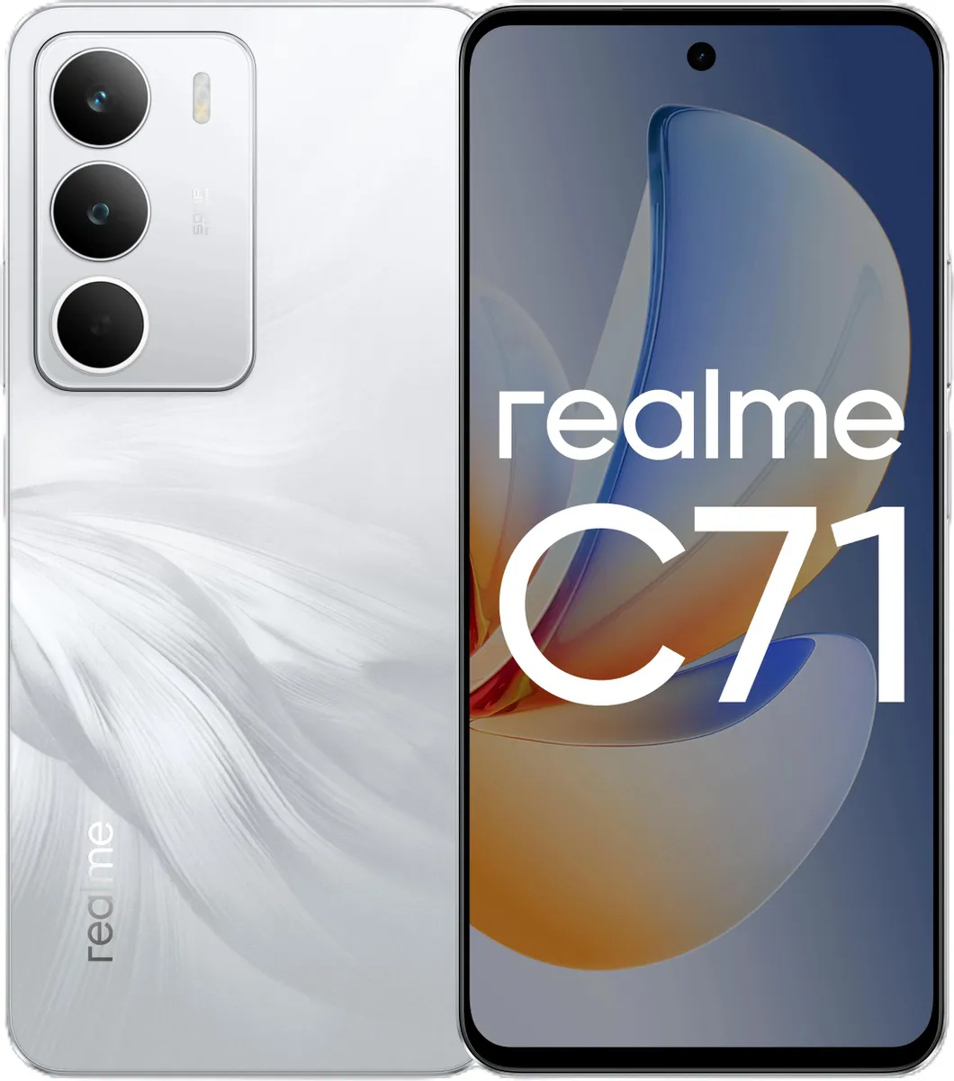 Смартфон Realme C71 6GB/128GB (белый)