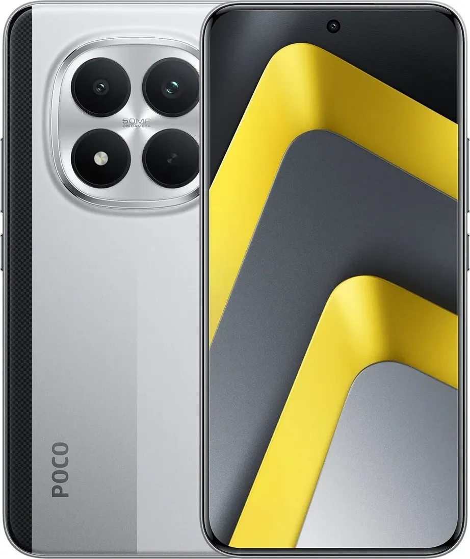 Смартфон POCO M8 Pro 5G 8GB/256GB (серебристый)