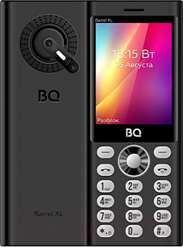 Мобильный телефон BQ 2832 Barrel XL (Black/Silver)