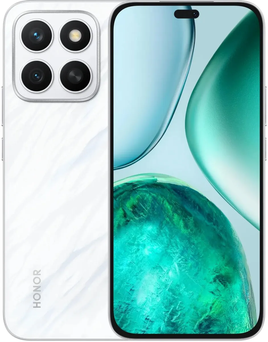 Смартфон HONOR X8c 6GB/128GB (Moonlight White)