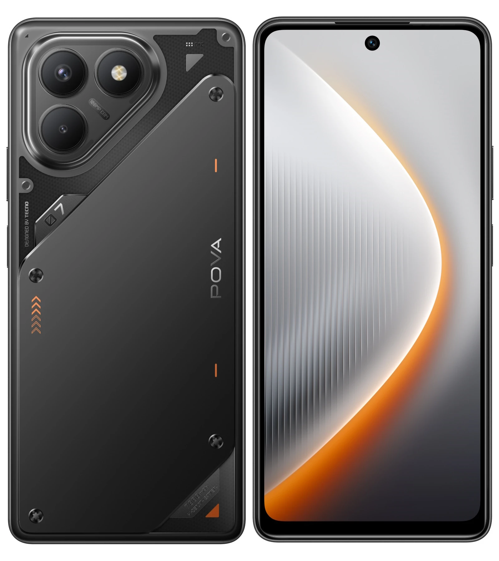 Смартфон Tecno Pova 7 Neo 8GB/256GB (черный)