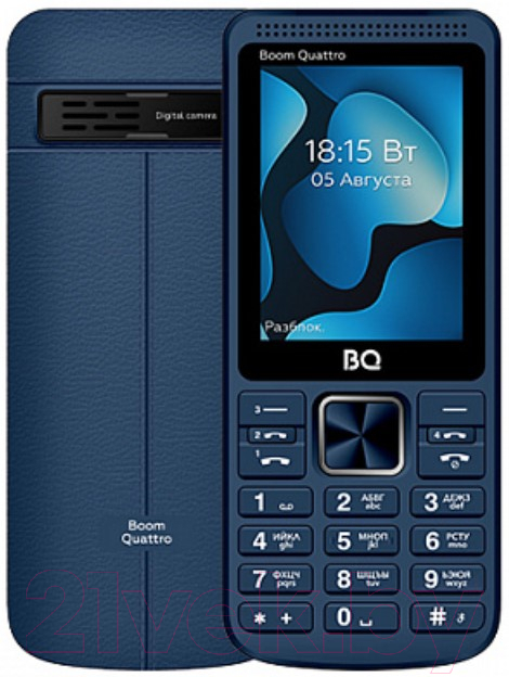 Мобильный телефон BQ Boom Quattro BQ-2455 (синий)