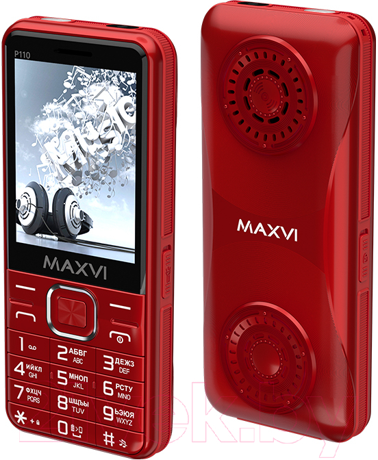 Мобильный телефон Maxvi P110 (красный)