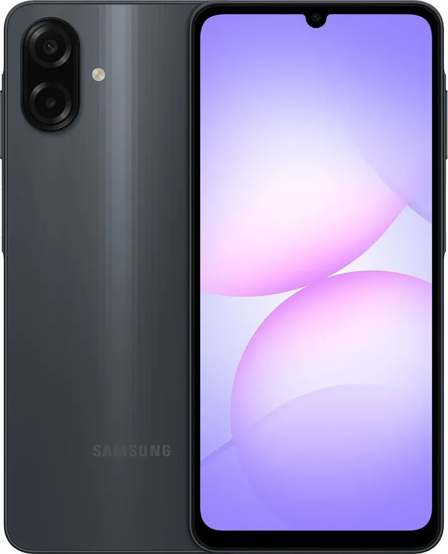 Смартфон Samsung Galaxy A07 4GB/128GB (черный)