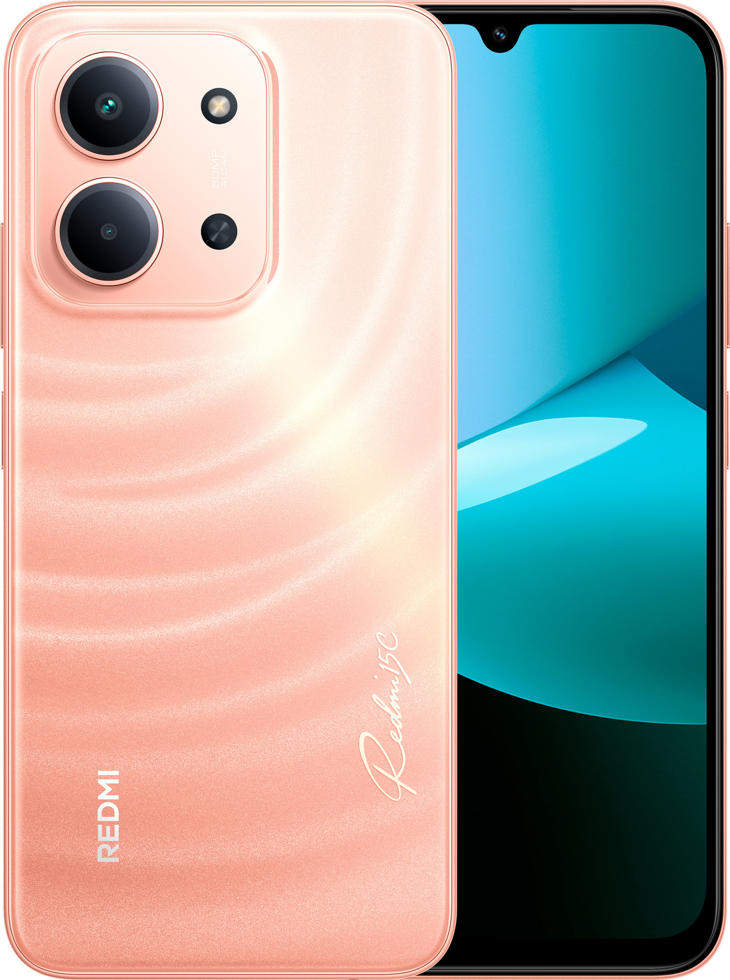 Смартфон Xiaomi Redmi 15C 8GB/256GB (оранжевый, с NFC)