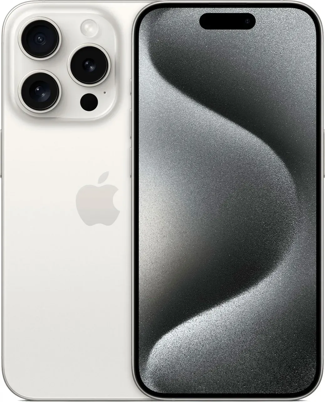 Смартфон восстановленный Apple iPhone 15 Pro 256Gb Rostock грейд А (белый)