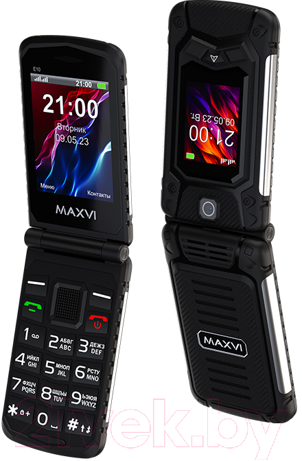 Мобильный телефон Maxvi E 10 (черный)