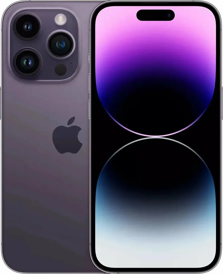 Смартфон восстановленный Apple iPhone 14 Pro 256Gb Rostock грейд А (фиолетовый)