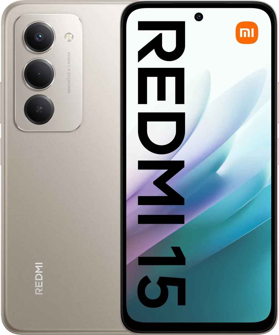 Смартфон Xiaomi Redmi 15 8GB/256GB NFC (серый)
