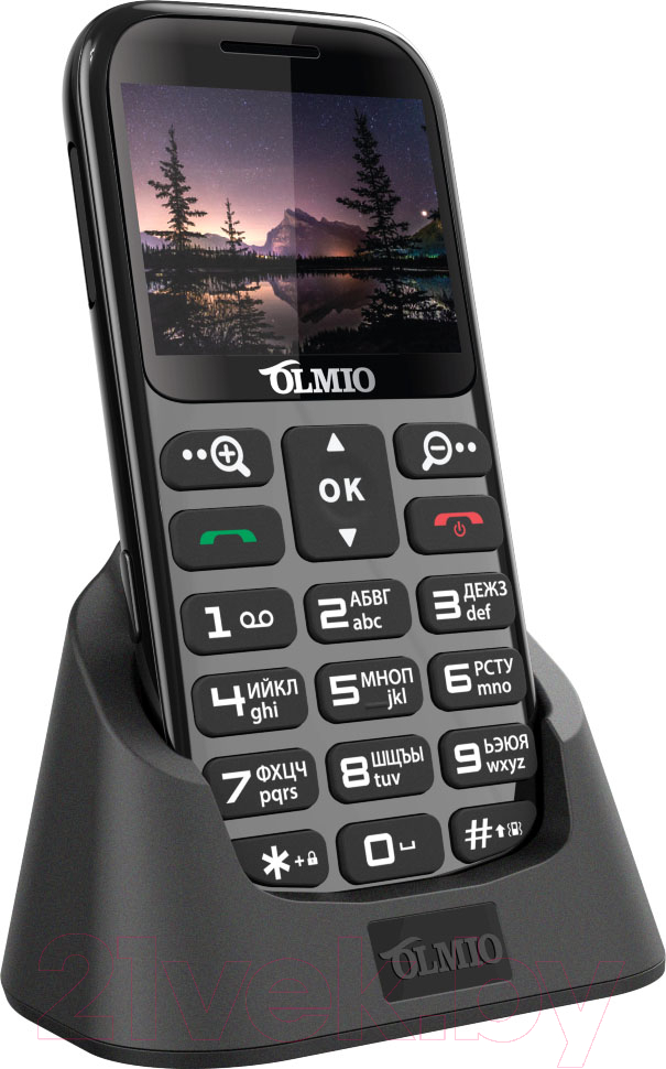 Мобильный телефон Olmio C37 (черный)