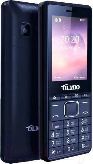 Мобильный телефон Olmio A25 (синий/черный)