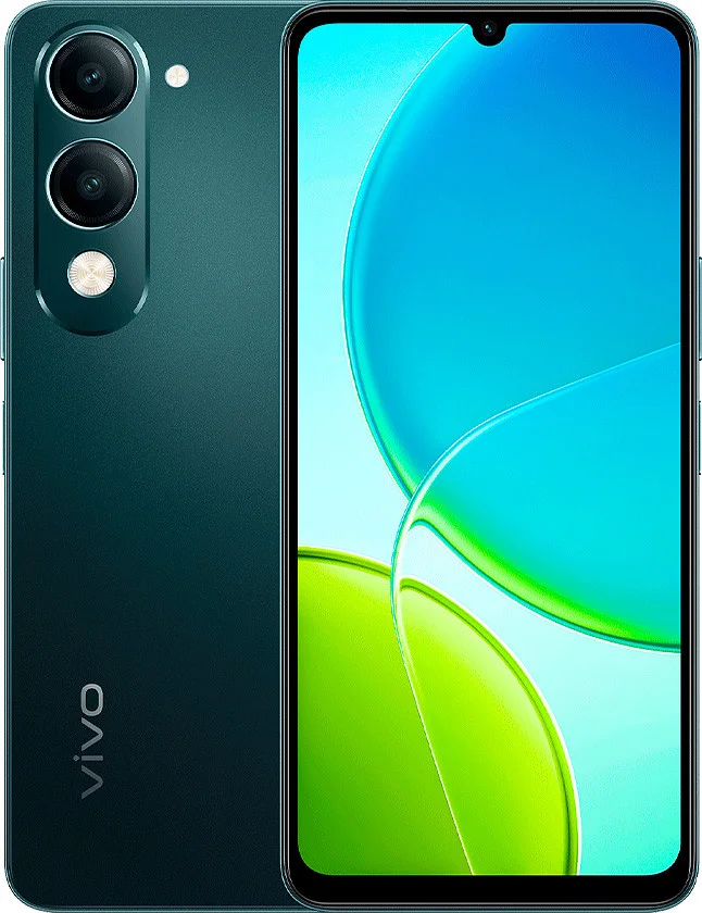 Смартфон Vivo Y04 4GB/128GB (малахитовый черный)