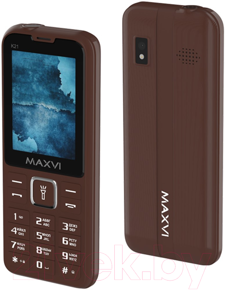 Мобильный телефон Maxvi K21 (шоколад)