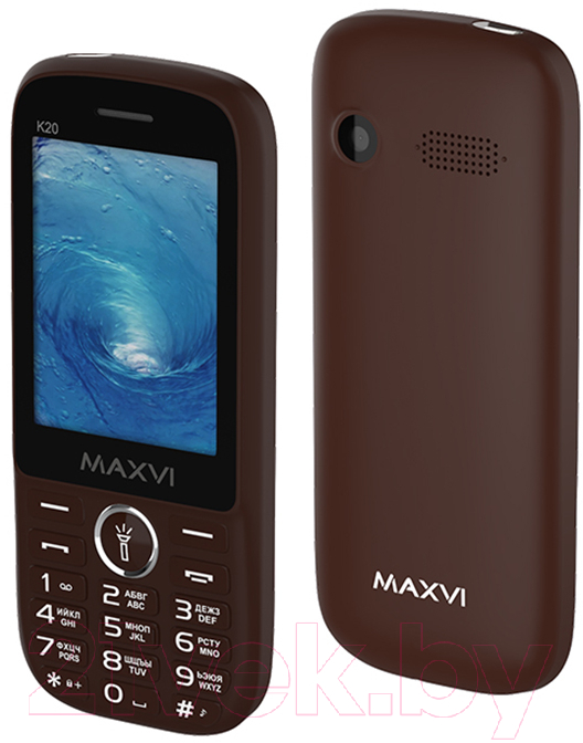 Мобильный телефон Maxvi K20 (кофейный)