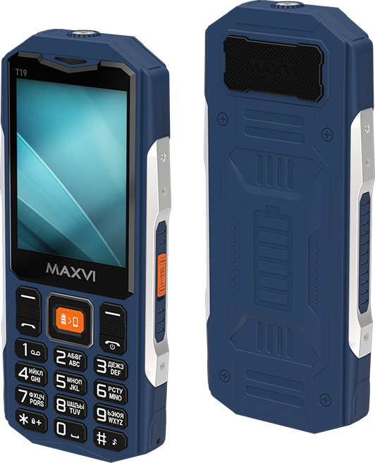 Мобильный телефон Maxvi T19 (синий)