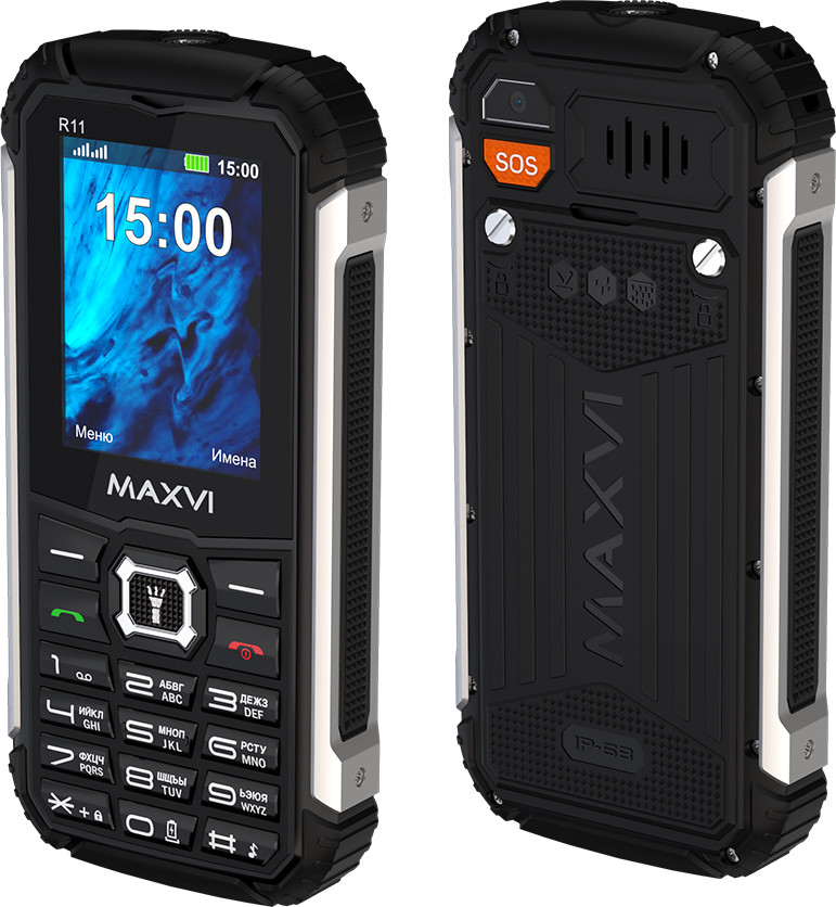 Мобильный телефон Maxvi R11 (черный)