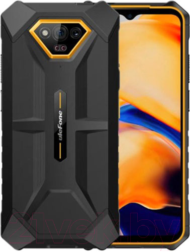 Смартфон Ulefone Armor X13 6GB/64GB (черный/оранжевый)