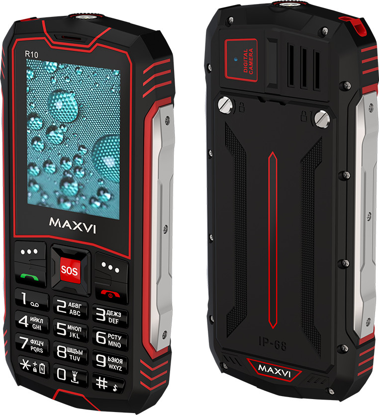Мобильный телефон Maxvi R10 (красный)