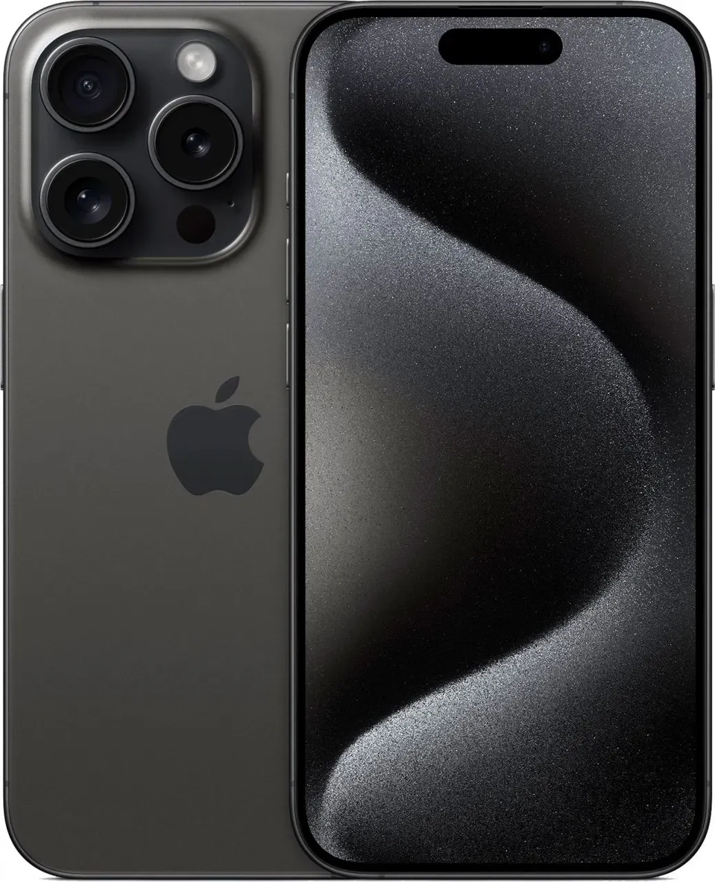 Смартфон восстановленный Apple iPhone 15 Pro 256Gb Rostock грейд А (черный)