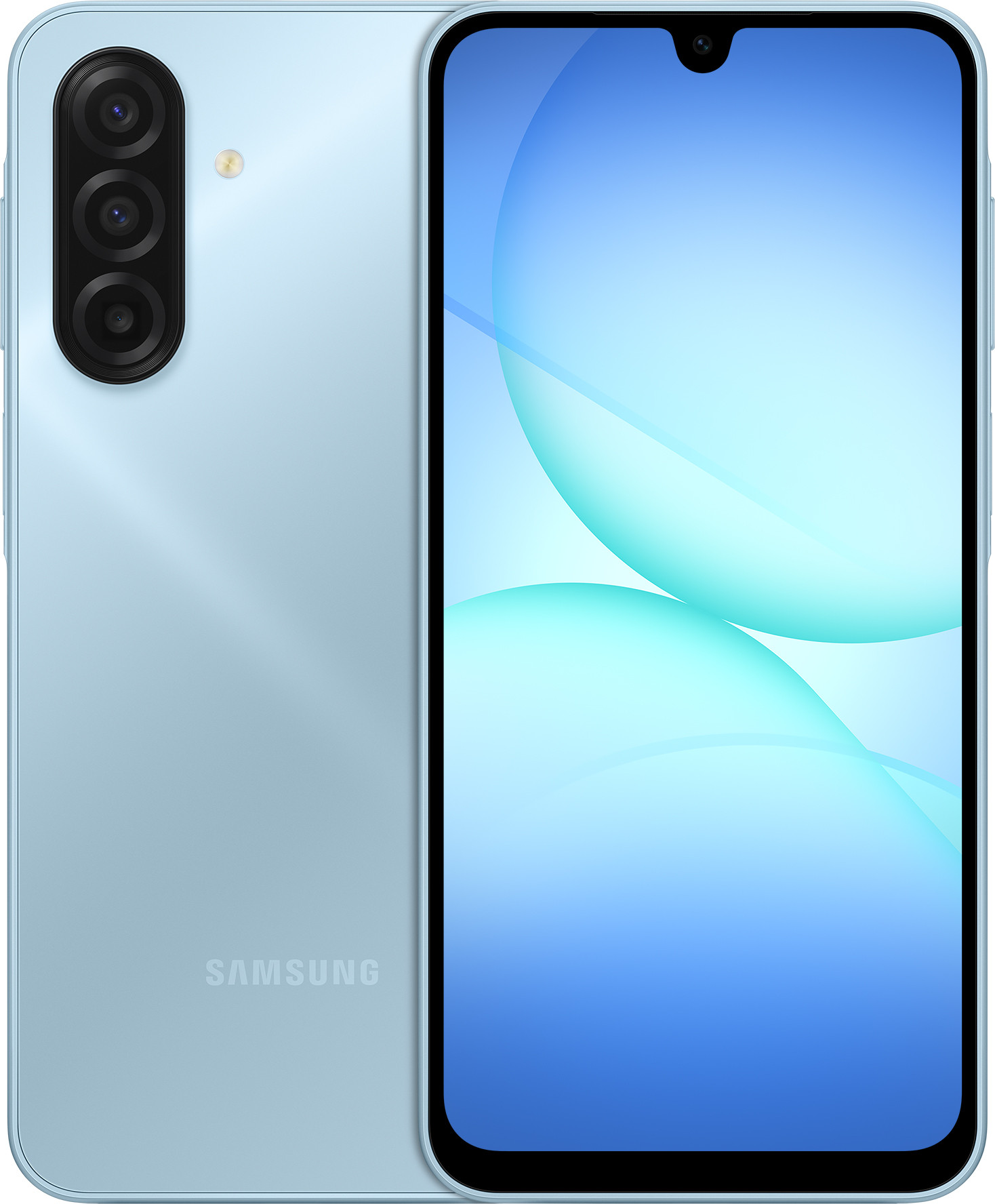 Смартфон Samsung Galaxy A17 4GB/128GB (голубой)