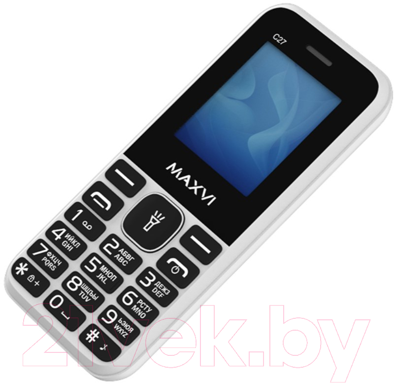 Мобильный телефон Maxvi C27 (белый)