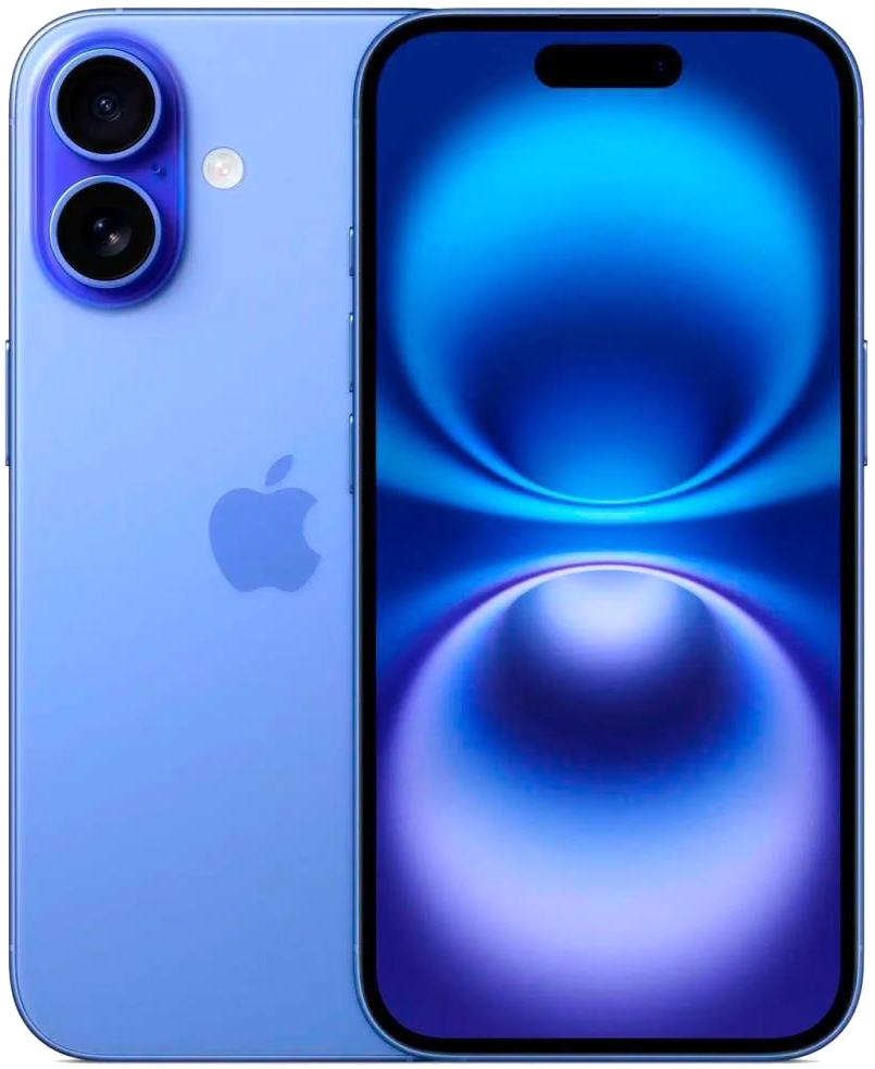 Смартфон Apple iPhone 16 128GB (ультрамарин)